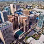 market snapshot: city of phoenix arial shot